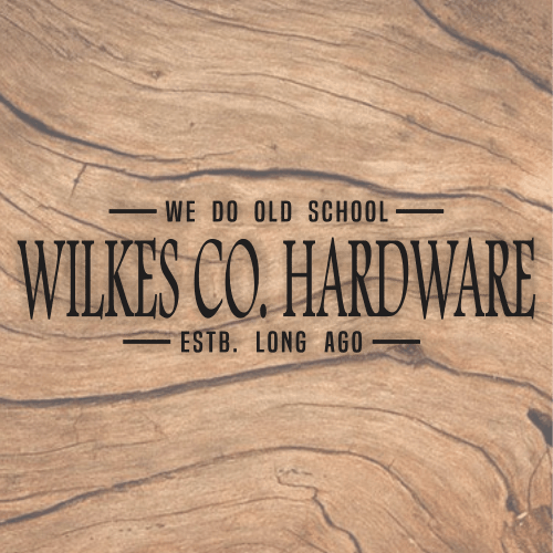 Shop at Wilkes County Hardware in Historic Downtown North Wilkesboro, NC