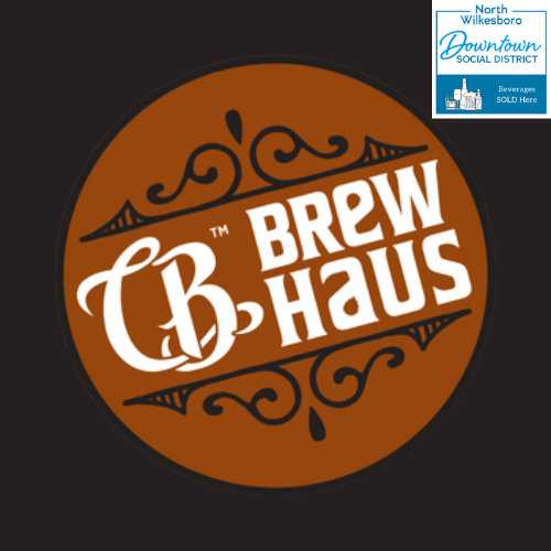 The Copper Barrel Brew Haus serves beverages for social district for North Wilkesboro, NC social district 