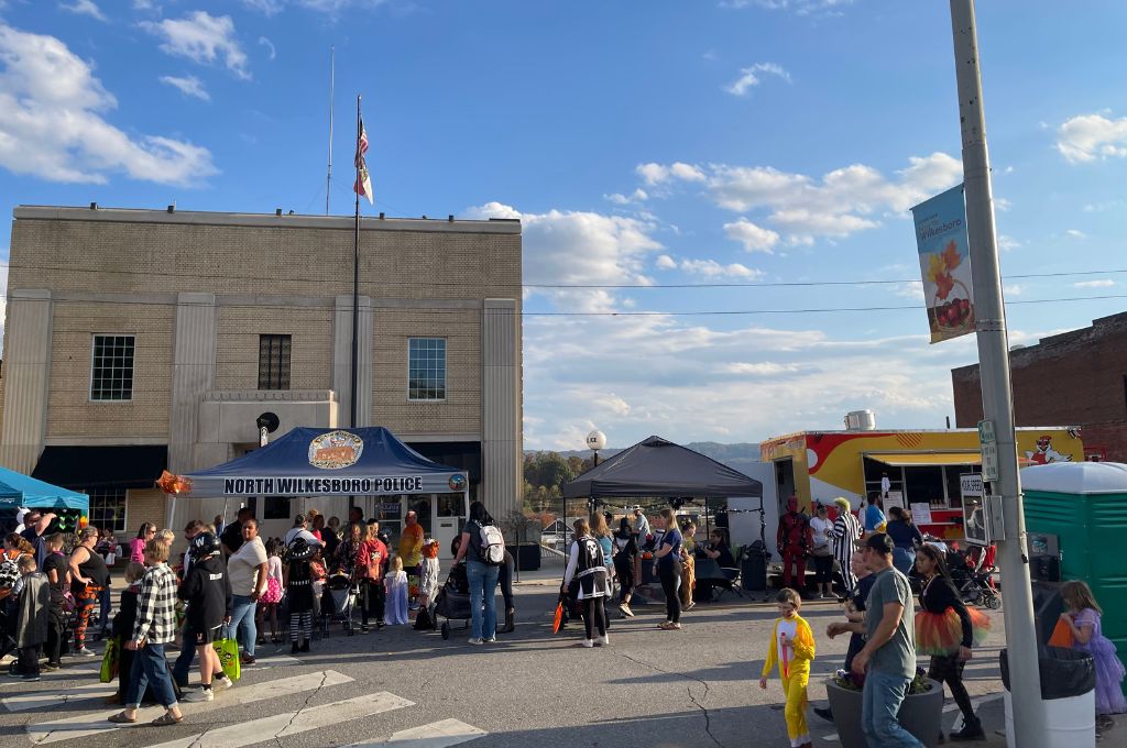 Scenes from 2024 Spooktacular in historic downtown North Wilkesboro, NC. sponsored by the Downtown North Wilkesboro Merchant Association